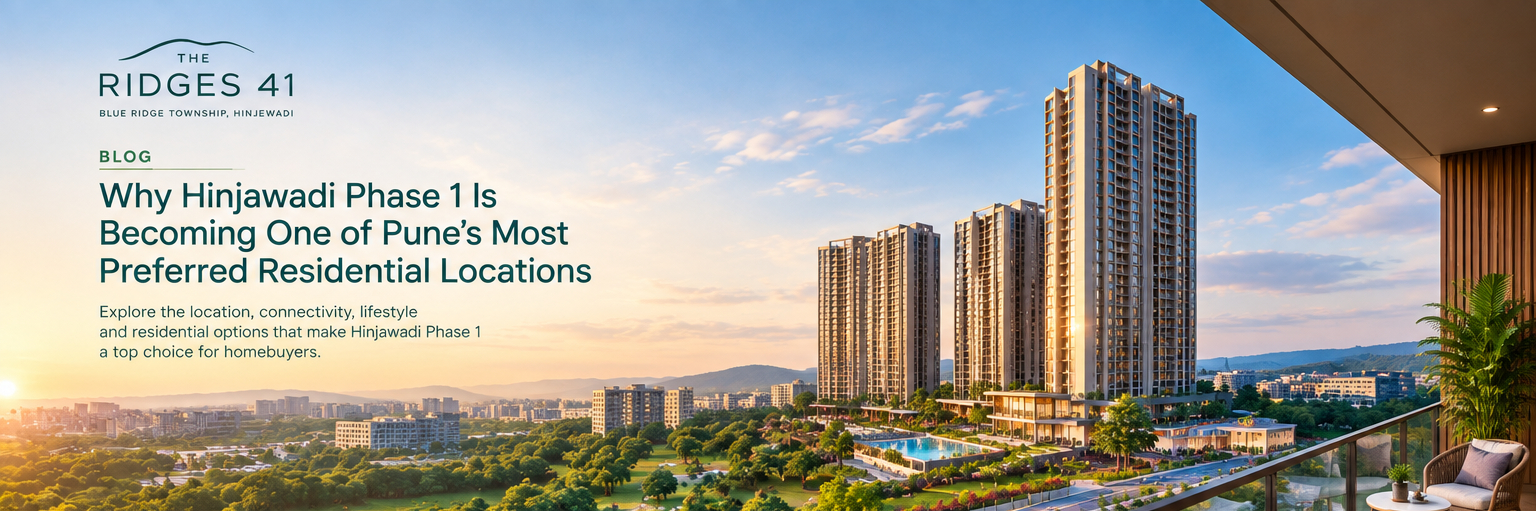 The Ridges 41 high-rise homes and landscaped township amenities in Pune
